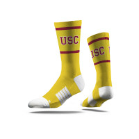 USC Trojans Gold Block Classic Crew Sock